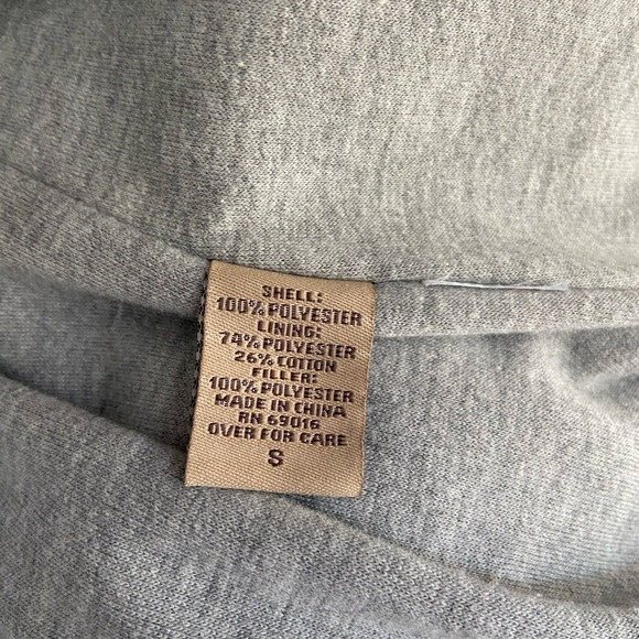 Ruff Hewn Quilted Puffer Vest Womens Size Small Black, Full Zip - Picture 5 of 10